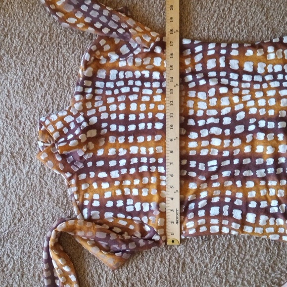 St. John Saint John Sport by Marie Gray animal print stretchy blouse top EUC - Picture 8 of 11